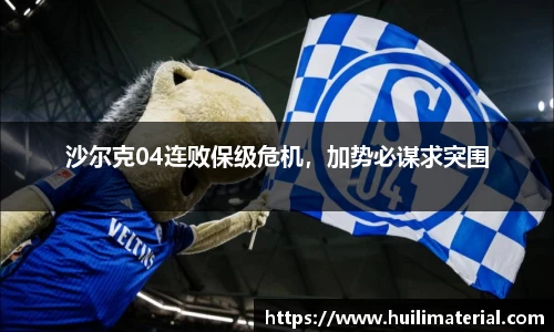 沙尔克04连败保级危机，加势必谋求突围